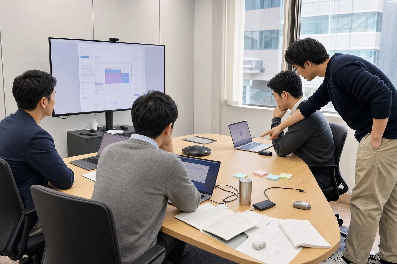 研修中の様子。受講者が自分の手でツールを作っている